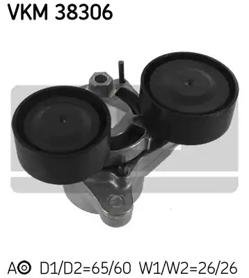 Ролик SKF VKM 38306